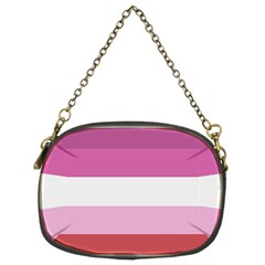 Lesbian Pride Flag Chain Purses (two Sides)  by Valentinaart