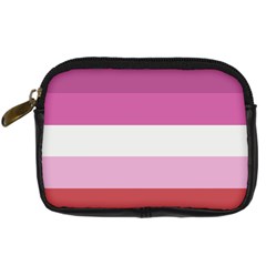 Lesbian Pride Flag Digital Camera Cases by Valentinaart