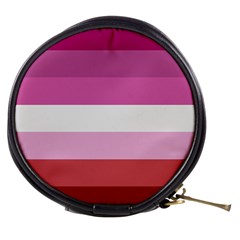 Lesbian Pride Flag Mini Makeup Bags by Valentinaart