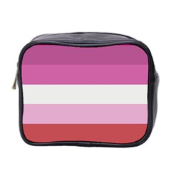 Lesbian Pride Flag Mini Toiletries Bag 2-side by Valentinaart