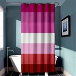 Lesbian Pride Flag Shower Curtain 36  x 72  (Stall)  Curtain(36 X72 ) - 33.26 x66.24  Curtain(36 X72 )