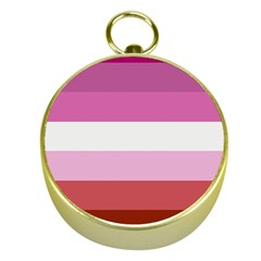 Lesbian Pride Flag Gold Compasses by Valentinaart