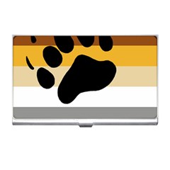 Bear Pride Flag Business Card Holders by Valentinaart