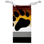 Bear Pride Flag Jewelry Bag Front