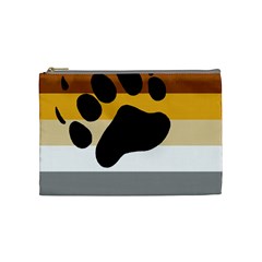 Bear Pride Flag Cosmetic Bag (medium)  by Valentinaart