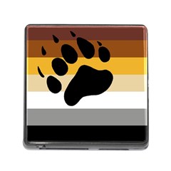 Bear Pride Flag Memory Card Reader (square) by Valentinaart