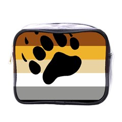 Bear Pride Flag Mini Toiletries Bags by Valentinaart