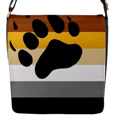 Bear Pride Flag Flap Messenger Bag (s) by Valentinaart