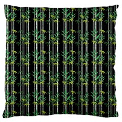 Bamboo Pattern Standard Flano Cushion Case (one Side) by ValentinaDesign