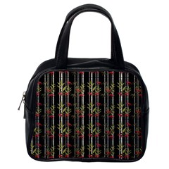 Bamboo Pattern Classic Handbags (one Side) by ValentinaDesign