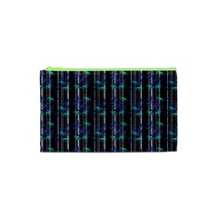 Bamboo Pattern Cosmetic Bag (xs) by ValentinaDesign