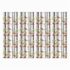 Bamboo Pattern Large Glasses Cloth by ValentinaDesign