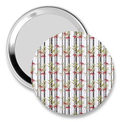 Bamboo Pattern 3  Handbag Mirrors by ValentinaDesign