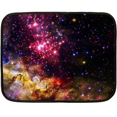 Space Colors Fleece Blanket (mini) by ValentinaDesign