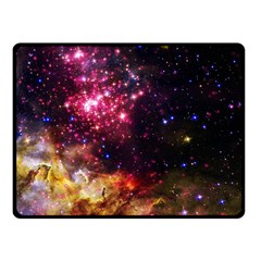 Space Colors Fleece Blanket (small) by ValentinaDesign