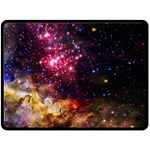 Space colors Double Sided Fleece Blanket (Large)  80 x60  Blanket Front