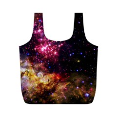 Space Colors Full Print Recycle Bags (m)  by ValentinaDesign