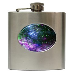 Space Colors Hip Flask (6 Oz) by ValentinaDesign