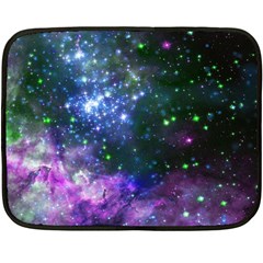 Space Colors Fleece Blanket (mini) by ValentinaDesign