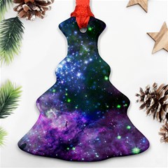 Space Colors Christmas Tree Ornament (two Sides) by ValentinaDesign