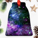 Space colors Bell Ornament (Two Sides) Front