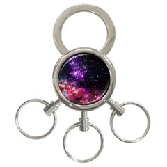 Space Colors 3-ring Key Chains by ValentinaDesign