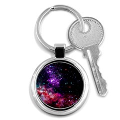 Space Colors Key Chains (round)  by ValentinaDesign