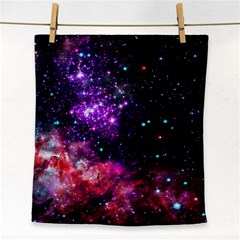 Space Colors Face Towel by ValentinaDesign