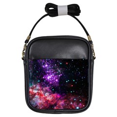 Space Colors Girls Sling Bags by ValentinaDesign