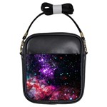 Space colors Girls Sling Bags Front