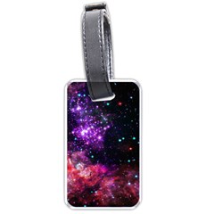 Space Colors Luggage Tags (one Side)  by ValentinaDesign