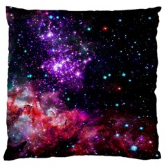 Space Colors Large Cushion Case (one Side) by ValentinaDesign