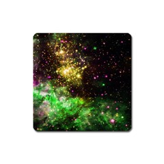 Space Colors Square Magnet by ValentinaDesign