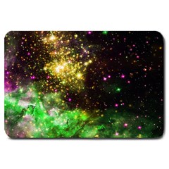 Space Colors Large Doormat  by ValentinaDesign