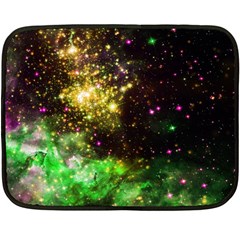 Space Colors Fleece Blanket (mini) by ValentinaDesign