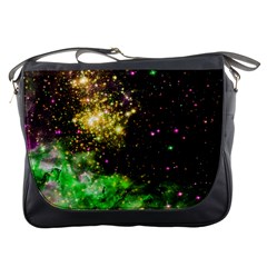 Space Colors Messenger Bags by ValentinaDesign