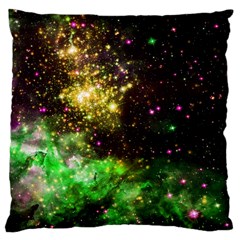 Space Colors Large Cushion Case (one Side) by ValentinaDesign