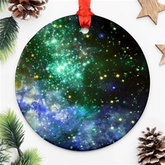 Space Colors Ornament (round) by ValentinaDesign