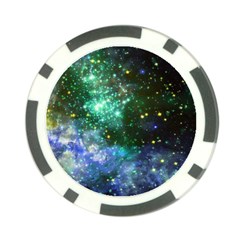 Space Colors Poker Chip Card Guard by ValentinaDesign