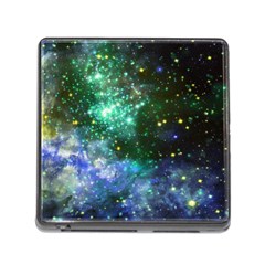 Space Colors Memory Card Reader (square) by ValentinaDesign