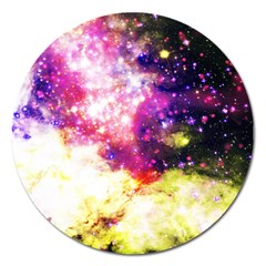 Space Colors Magnet 5  (round) by ValentinaDesign