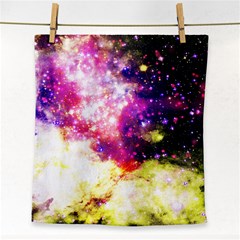 Space Colors Face Towel by ValentinaDesign