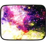 Space colors Fleece Blanket (Mini) 35 x27  Blanket