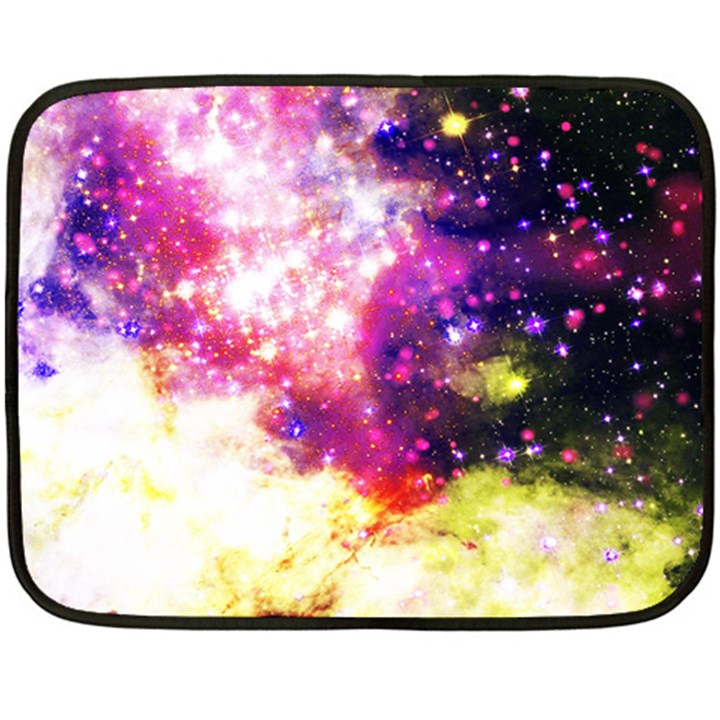 Space colors Fleece Blanket (Mini)