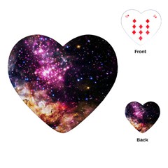 Space Colors Playing Cards (heart) 