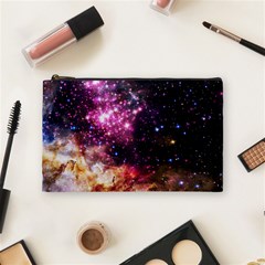 Space Colors Cosmetic Bag (medium)  by ValentinaDesign