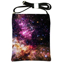 Space Colors Shoulder Sling Bags by ValentinaDesign