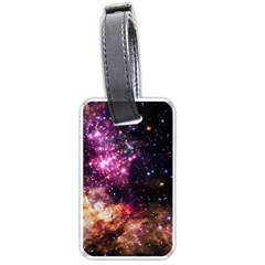 Space Colors Luggage Tags (one Side)  by ValentinaDesign