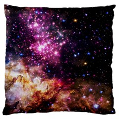 Space Colors Large Cushion Case (one Side) by ValentinaDesign