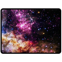 Space Colors Double Sided Fleece Blanket (large) 